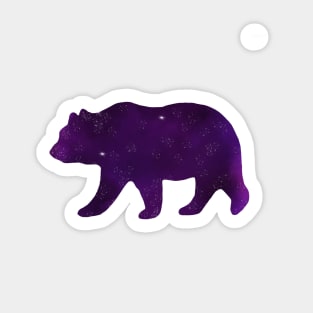 Galaxy Bear Sticker